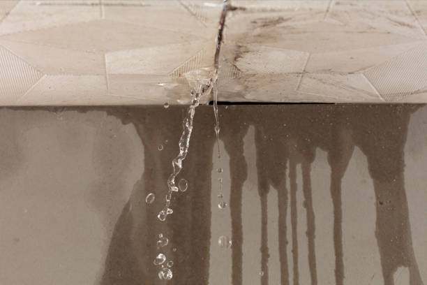 Professional Flood Damage Cleanup technician working in East Earl, PA